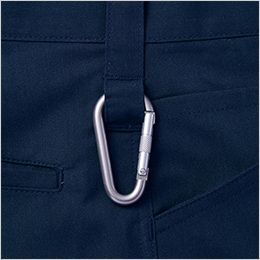 自重堂 15016 [春夏用]エコ製品制電ストレッチレディースカーゴパンツ(裏付) カラビナループ
