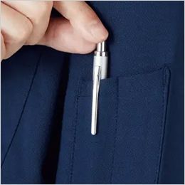 自重堂 15110 [春夏用]エコ製品制電ストレッチ半袖ジャンパー[男女兼用] 左袖ペン差し