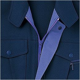自重堂 40400 ストレッチ作業服ブルゾン 持ちやすいファスナースライダー