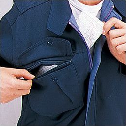 自重堂 40400 ストレッチ作業服ブルゾン マジックポケット