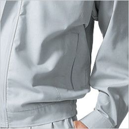 自重堂 45300[春夏用]製品制電清涼長袖ブルゾン(JIS T8118適合) ポケット