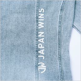 自重堂Jawin 53000[秋冬用]コーデュラ(R)ストレッチ デニムジャンパー[男女兼用] プリント