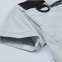 自重堂Jawin 54090 [春夏用]空調服 フルハーネス対応 半袖ブルゾン コーデュラ 袖口調整ボタン(樹脂)