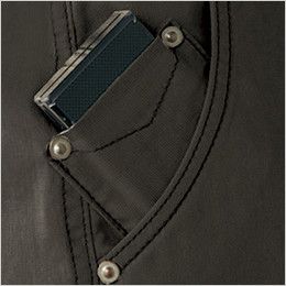自重堂Jawin 55102 [春夏用]ノータックカーゴパンツ(綿100%) ポケット 小物入れ付き