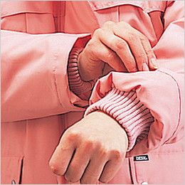 自重堂 560 レディース防寒コート(フード付) 内ジャージ仕様(筒袖タイプ)