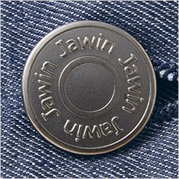 自重堂Jawin 57402[春夏用]ストレッチノータックカーゴパンツ[男女兼用] Jawinデザインのボタン