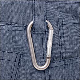 自重堂Jawin 57402[春夏用]ストレッチノータックカーゴパンツ[男女兼用] カラビナループ付き