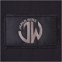 自重堂Jawin 57500[春夏用]ストレッチ長袖ジャンパー[男女兼用] Jawinの起源である「JAPAN WINS」とJWマークのワッペンでブランドをアピール