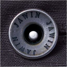 自重堂Jawin 57502[春夏用]ストレッチノータックカーゴパンツ[男女兼用] Jawinデザインのボタン