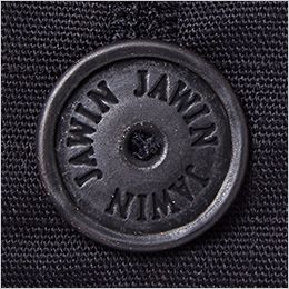 自重堂Jawin 57502[春夏用]ストレッチノータックカーゴパンツ[男女兼用] Jawinデザインのボタン