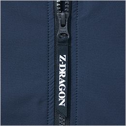 ストレッチジャンパー ロゴ入り引手