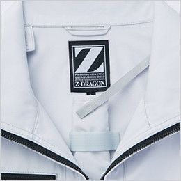 自重堂 74120 [春夏用]Z-dragon空調服 フルハーネス対応 長袖ブルゾン 首元の調整ヒモ