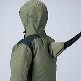 自重堂 74310 [春夏用]Z-DRAGON 空調服半袖ブルゾン ランヤード取付口
