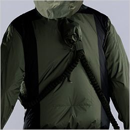 自重堂 74310 [春夏用]Z-DRAGON 空調服半袖ブルゾン ランヤード取付イメージ
