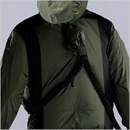 自重堂 74320 [春夏用]Z-DRAGON 空調服ベスト ランヤード取付イメージ
