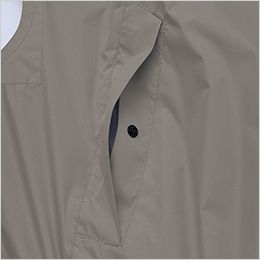 自重堂 74370 [春夏用]Z-DRAGON 空調服半袖ブルゾン 逆玉縁ポケット (ドットボタン付き)
