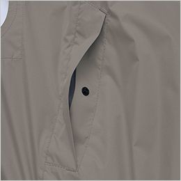 自重堂 74380 [春夏用]Z-DRAGON 空調服ベスト 逆玉縁ポケット (ドットボタン付き)
