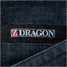 自重堂 75602 [春夏用]Z-dragonストレッチデニムノータックカーゴパンツ ワンポイント