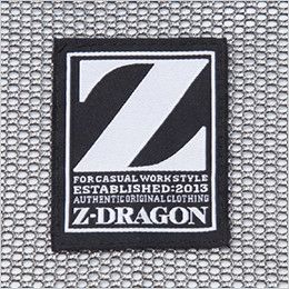 自重堂 75904[春夏用]Z-dragonストレッチ長袖シャツ[男女兼用] ブランドロゴの背ネーム