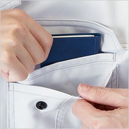 自重堂 76204[通年用]Z-DRAGON製品制電ストレッチ長袖シャツ 左胸二重ポケット
