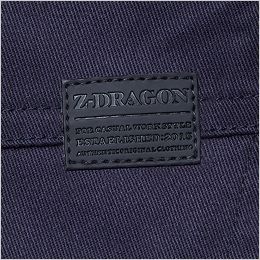自重堂 76702[春夏用]Z-dragon ストレッチノータックカーゴパンツ[男女兼用] 合皮製の革ラベル付き