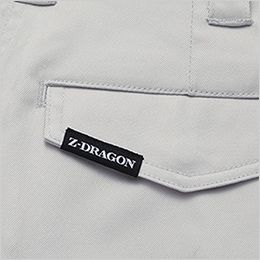 自重堂 77202 [春夏用]Z-DRAGON エコ製品制電ストレッチノータックカーゴパンツ[男女兼用] ワンポイント
