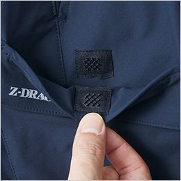 自重堂 77802 [春夏用]ストレッチノータックカーゴパンツ[男女兼用] ブロック型スナップテープ (右カーゴポケット)

