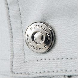 自重堂 84214 [春夏用]ストレッチ 半袖シャツ(綿100％) デザインボタン