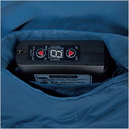 自重堂 87510 [春夏用]レディース空調服 長袖ジャケット ポリ100％ バッテリーポケット