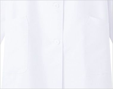 自重堂 WH11503 Whisel レディースシングルハーフコート[女性用] 両サイドポケット付き