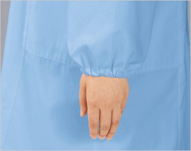 自重堂 WH13150 Whisel 抗ウイルス加工予防衣[男女兼用] 長めの袖丈でしっかりガード。