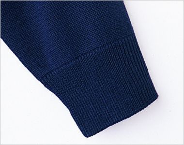 自重堂 WH90419 Whisel メンズカーディガン[男性用] 袖はしっかりとしたダブルのリブ編みで、見た目にも暖かさを感じる仕上がり。
洗濯を重ねてもほつれにくい安心仕様です。