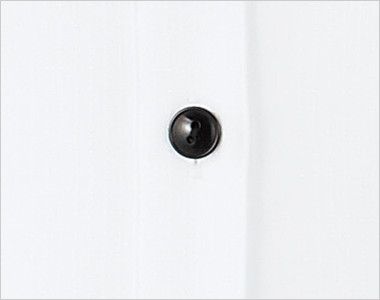 en joie(アンジョア) 01072 丸襟とリボンがカワイイ華やか長袖ブラウス(リボン付き) シンプルな黒ボタン