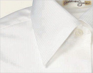 [アウトレットセール] en joie(アンジョア) 01100 シャツメーカーとコラボ！着心地・機能美を満たす長袖シャツ シャツ仕様の襟元