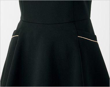 en joie(アンジョア) 42058 [春夏用]チュニック[吸汗速乾/2WAYストレッチ/高通気] 両サイドポケット 両サイドにポケット付き。
