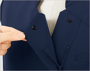 en joie(アンジョア) 42080 [通年] スクラブ スナップボタン