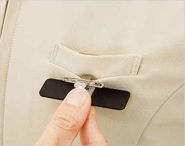 en joie(アンジョア) 42107 [通年]チュニック [ニット/2wayストレッチ/吸汗速乾] 名札ポケット