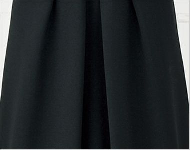 en joie(アンジョア) 51416 [通年]フロントタックでふんわりシルエットのフレアースカート(53cm丈) 無地 フロントタックのふんわり感が美しいシルエット