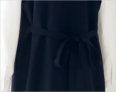 en joie(アンジョア) 62052 [通年]マタニティドレス[ストレッチ/吸汗速乾/防透] リボンつき。
簡単にサイズ調整できます。