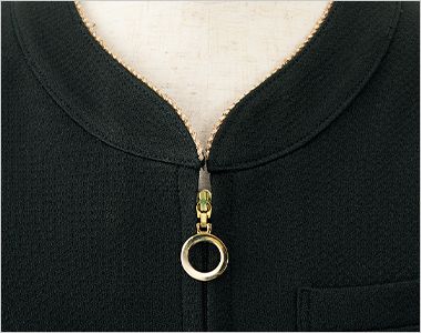 en joie(アンジョア) 62106 [春夏用]ワンピース[2WAYストレッチ/吸汗速乾] きらめきパイピング
黒地に輝くきらめくパイピング。チェーンアクセサリーのように見える華やか仕様です。