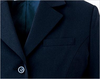en joie(アンジョア) 81070 [通年]エコ素材で着心地バツグンのジャケット 無地 ポケット