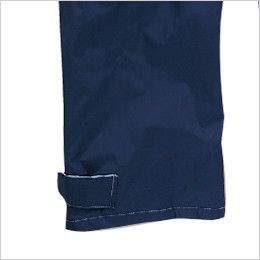 3291 カジメイク レインツナギ(男女兼用) 調節タブと袖口ゴムで手首をしっかりフィットし水の侵入を防御