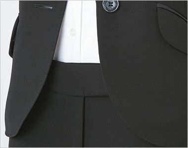 EAL522 enjoy フレアーストレートパンツ ストライプ