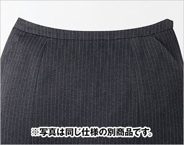 Enjoy EAS416 [通年]セミタイトスカート 無地 