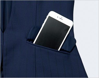 [在庫限り/返品交換不可]Enjoy EAV633 ベスト コーラルクロスストライプ 大容量ポケット