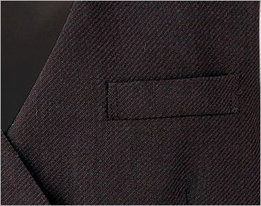 Enjoy EAV797 [通年]ダブルベスト[ナチュラルストレッチ] 破れにくい布袋と縫製の補強仕様の胸ポケット。
