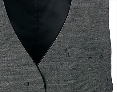 Enjoy EAV801 [通年]ベスト [ストレッチ] 破れにくい布袋と縫製の補強仕様の胸ポケット。
