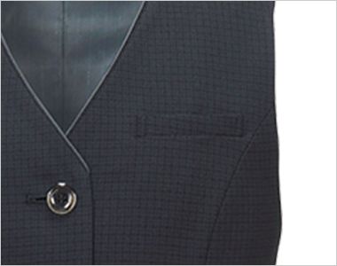 Enjoy EAV851[通年]ベスト[ストレッチ/吸汗速乾/チェック] 胸ポケットつき
内側が破れにくい袋布仕様＆縫製で安心の耐久性