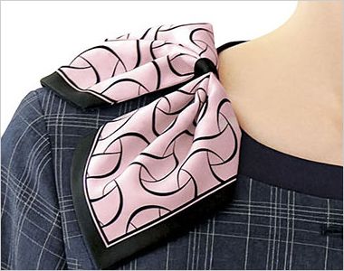 Enjoy ESA1027 [春夏用]オーバーブラウス[吸汗速乾/UVカット/2WAYストレッチ] スカーフループ®（サポートループ付）
スカーフをループに通すだけできれいな形が完成。首に巻かないので快適です。