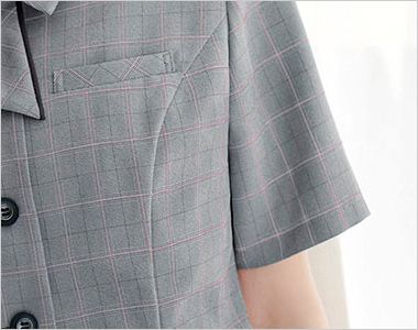 Enjoy ESA1029 [春夏用]オーバーブラウス[ヨコストレッチ/UVカット] 長めの袖丈